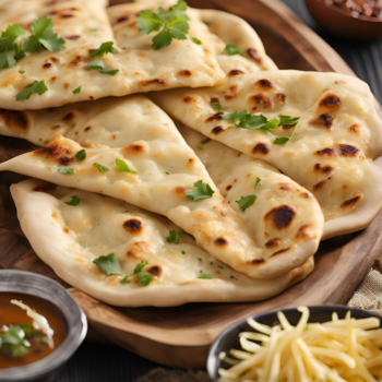 Garlic and Cheese Naan